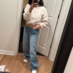 Reversible Fabletics Sherpa sweatshirt top